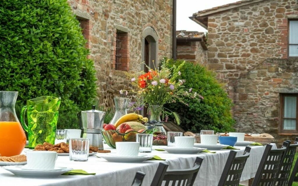 Villa Barberino: Attività, Autunno, Balcone / Terrazza / Patio, Caratteristiche, Estate, Esterni, Giardino, Piscina, Primavera