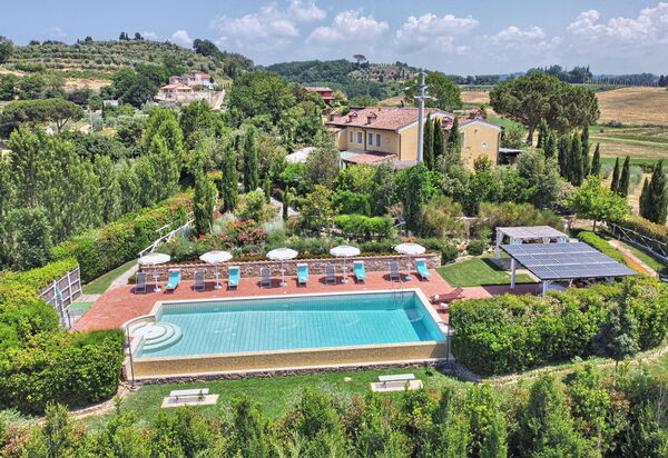 Villa San Gerbero: Activities, Amenities, Building Exterior, Garden, Hot Tub, Main Entrance, Pool, Spring, Summer