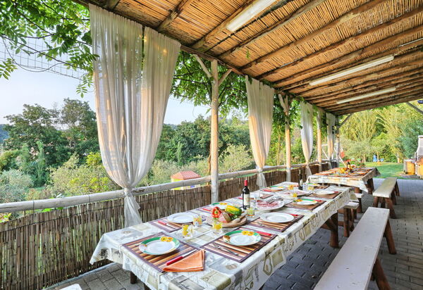 Villa San Gerbero: Activities, Amenities, Building Exterior, Garden, Hot Tub, Main Entrance, Pool, Spring, Summer