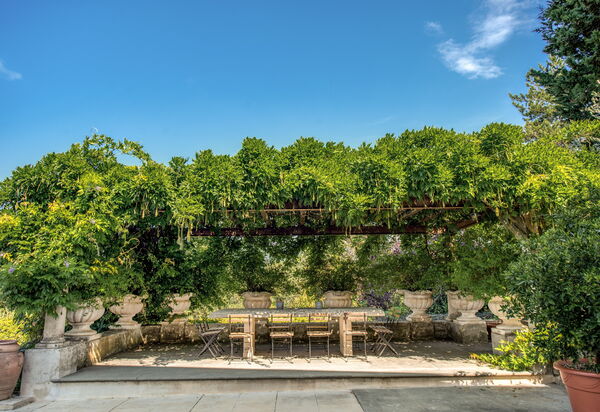 Villa Aldrovandi: all'aperto, Attività, Balcone / Terrazza / Patio, Caratteristiche, Estate, Esterni, Giardino, Piscina, Primavera, Servizi