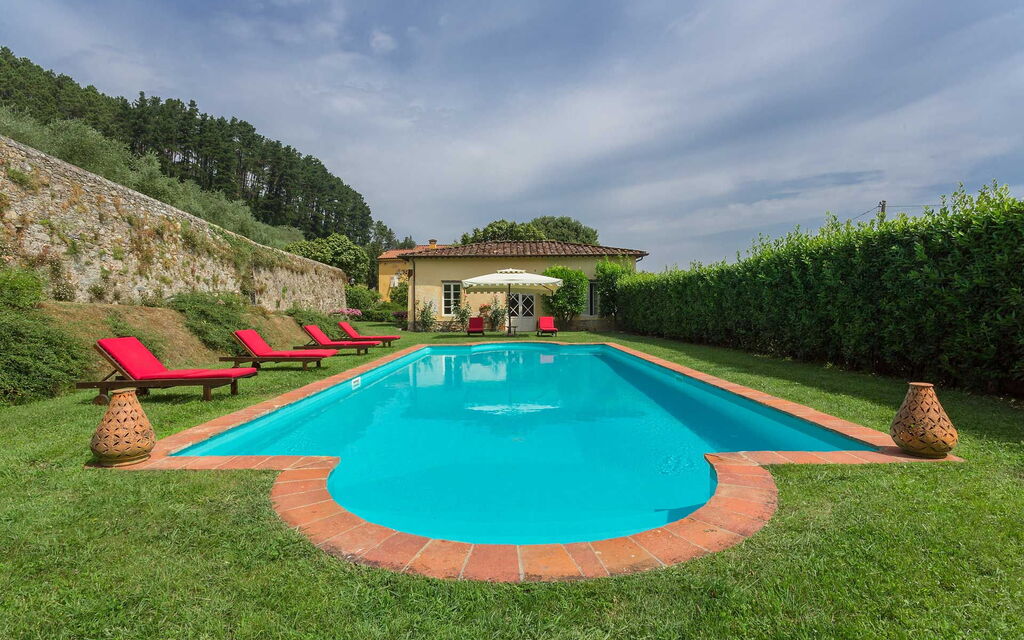Villa Contorni: Amenities, Balcony / Terrace / Patio, Building Exterior, Facilities, Garden, Hot Tub, Pool, Spring, Summer
