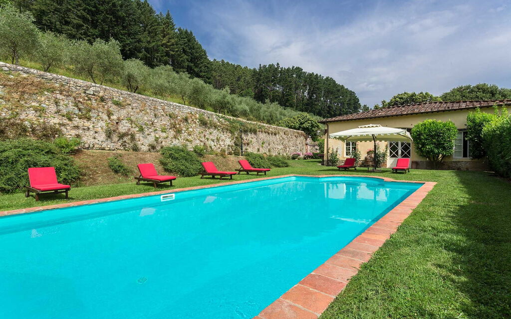 Villa Contorni: Amenities, Balcony / Terrace / Patio, Building Exterior, Facilities, Garden, Hot Tub, Pool, Spring, Summer