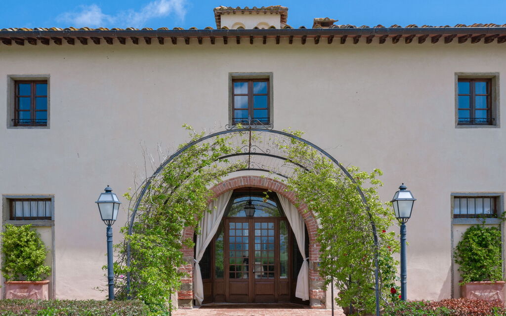Villa Michele: Activities, Balcony / Terrace / Patio, Building Exterior, Garden, Main Entrance, Pool, Spring, Summer