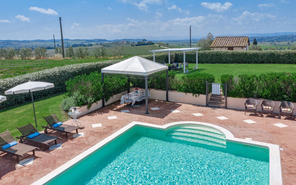 Villa Michele: Activities, Balcony / Terrace / Patio, Building Exterior, Garden, Main Entrance, Pool, Spring, Summer