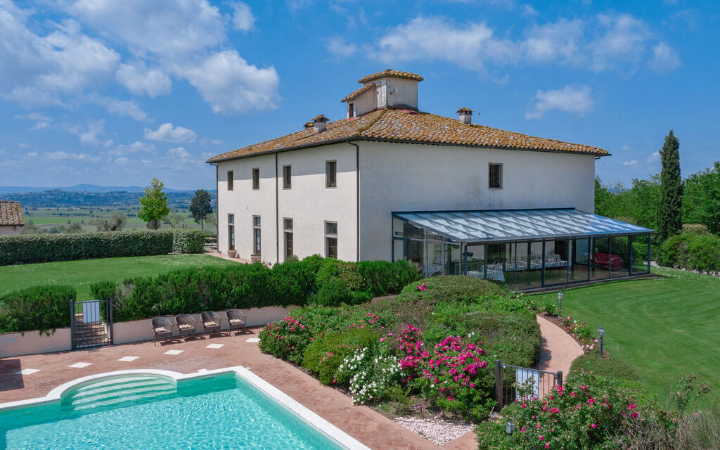 Villa Michele: Activities, Balcony / Terrace / Patio, Building Exterior, Garden, Main Entrance, Pool, Spring, Summer