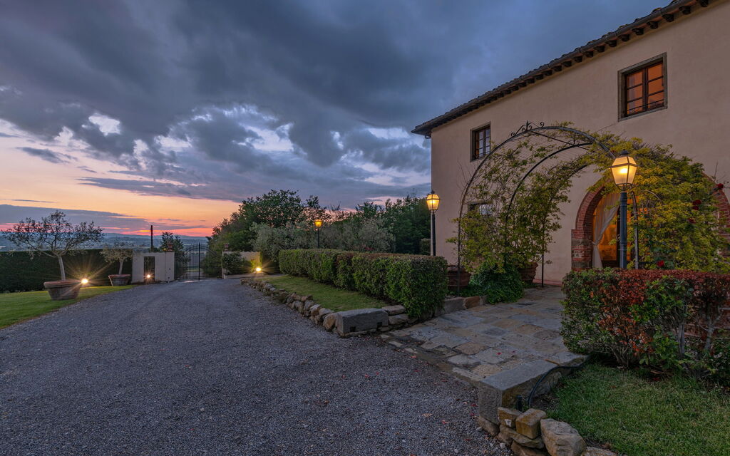 Villa Michele: Activities, Balcony / Terrace / Patio, Building Exterior, Garden, Main Entrance, Pool, Spring, Summer