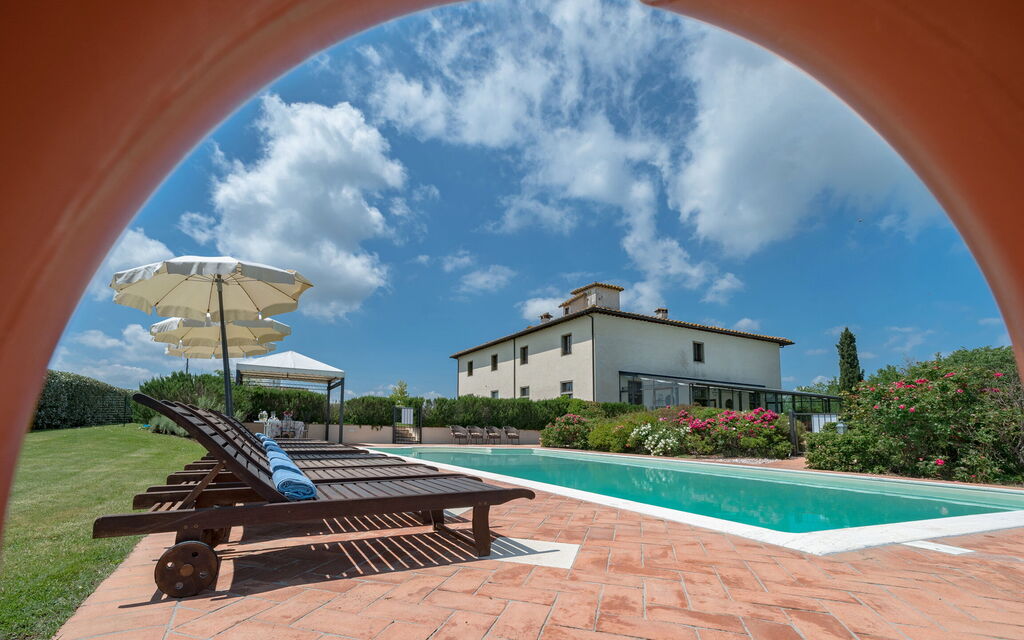 Villa Michele: Activities, Balcony / Terrace / Patio, Building Exterior, Garden, Main Entrance, Pool, Spring, Summer