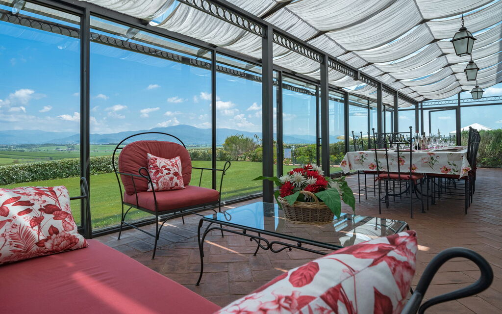 Villa Michele: Activities, Balcony / Terrace / Patio, Building Exterior, Garden, Main Entrance, Pool, Spring, Summer