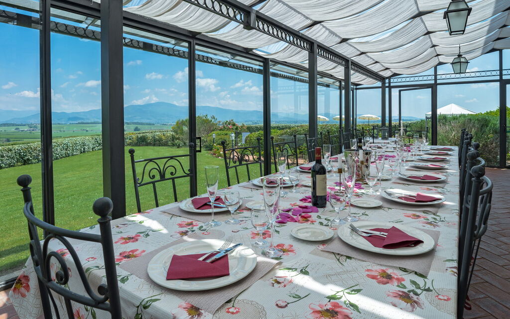 Villa Michele: Activities, Balcony / Terrace / Patio, Building Exterior, Garden, Main Entrance, Pool, Spring, Summer
