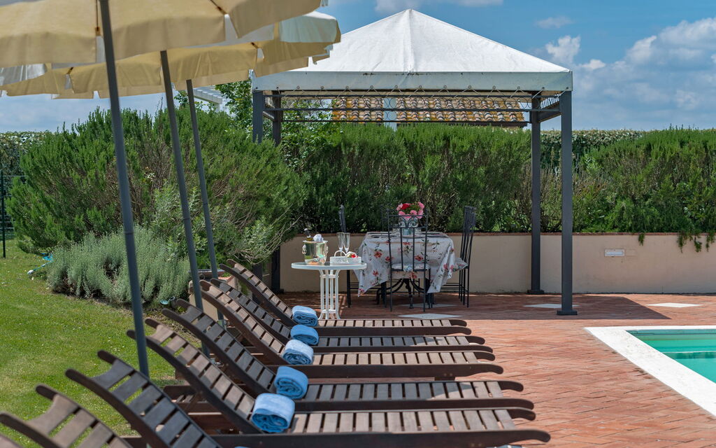 Villa Michele: Activities, Balcony / Terrace / Patio, Building Exterior, Garden, Main Entrance, Pool, Spring, Summer