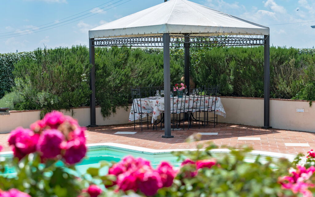 Villa Michele: Activities, Balcony / Terrace / Patio, Building Exterior, Garden, Main Entrance, Pool, Spring, Summer