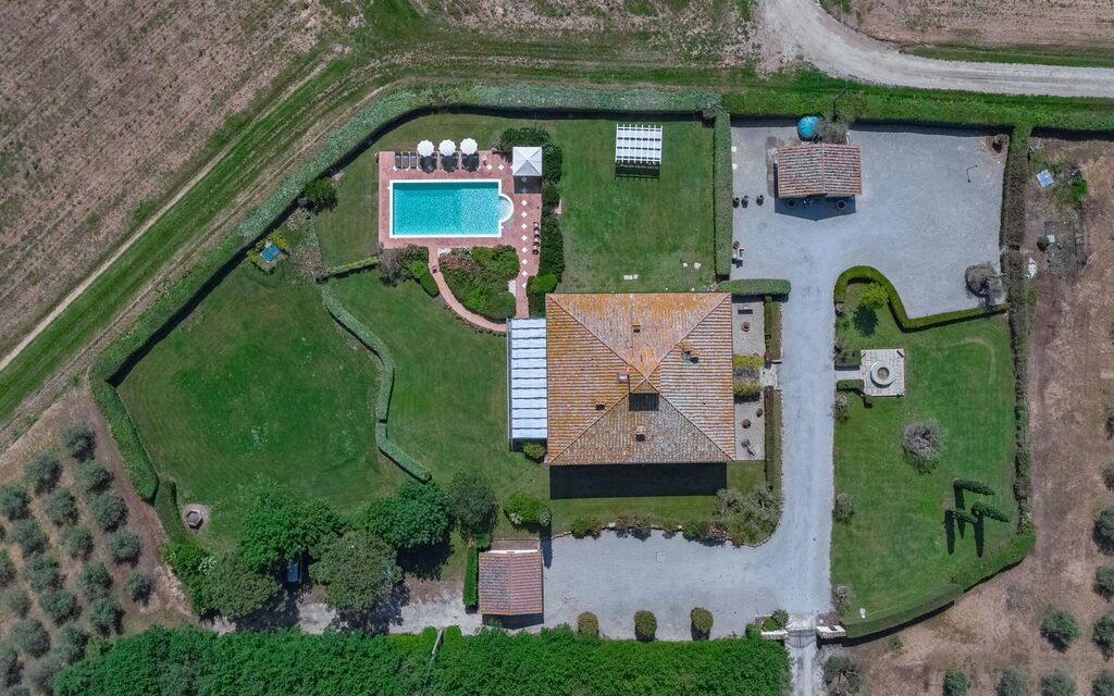 Villa Michele: Activities, Balcony / Terrace / Patio, Building Exterior, Garden, Main Entrance, Pool, Spring, Summer