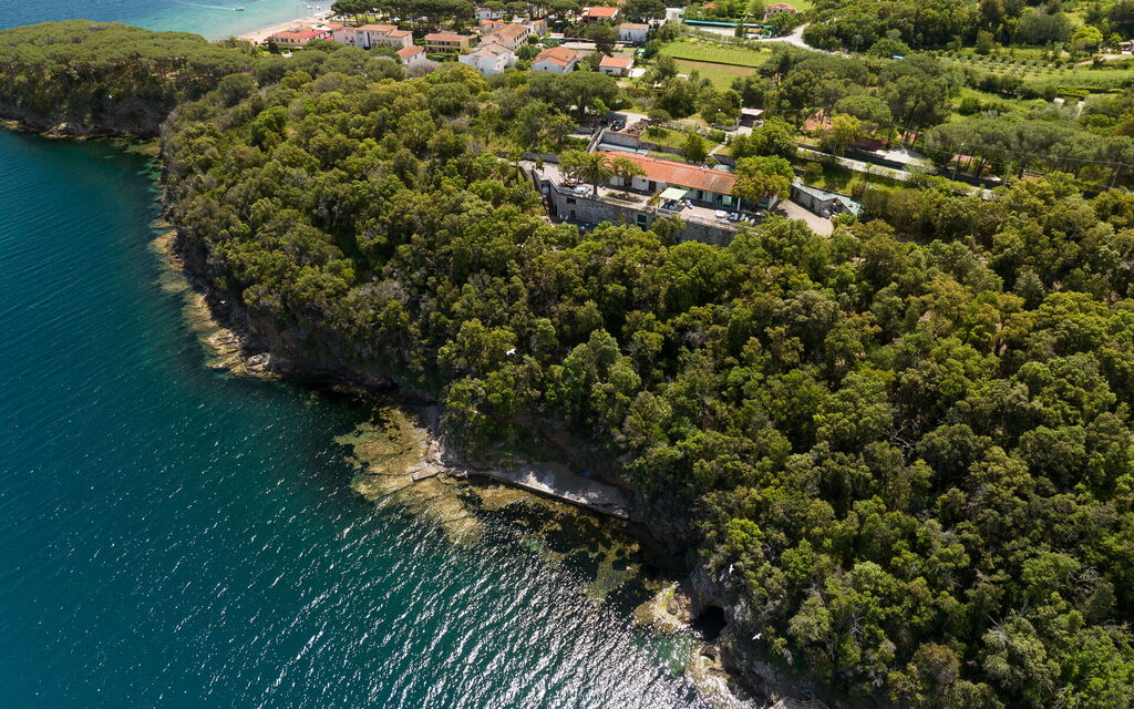 Villa Porto Azzurro: Activities, Amenities, Balcony / Terrace / Patio, Building Exterior, City, Scenic View, Spring, Summer, Wellness