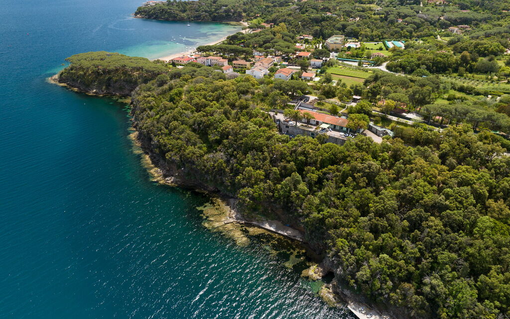 Villa Porto Azzurro: Activities, Amenities, Balcony / Terrace / Patio, Building Exterior, City, Scenic View, Spring, Summer, Wellness