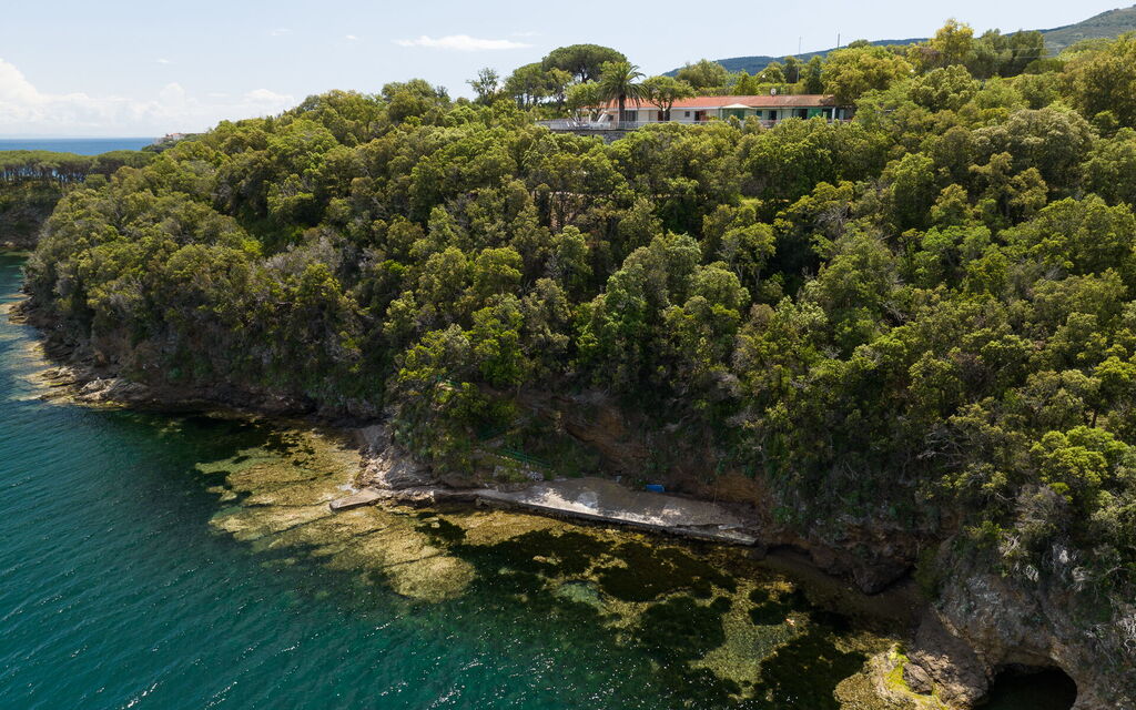 Villa Porto Azzurro: Activities, Amenities, Balcony / Terrace / Patio, Building Exterior, City, Scenic View, Spring, Summer, Wellness