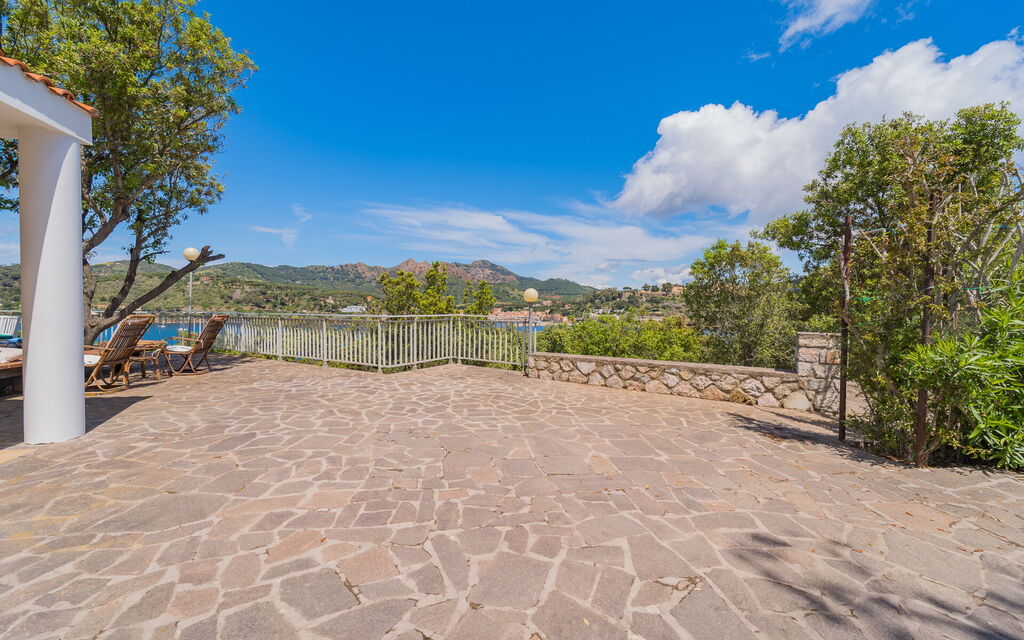 Villa Porto Azzurro: Activities, Amenities, Balcony / Terrace / Patio, Building Exterior, City, Scenic View, Spring, Summer, Wellness