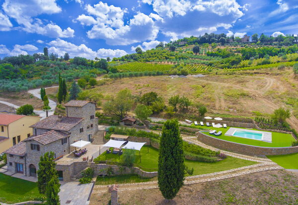 Villa Delizia: Activities, Amenities, Balcony / Terrace / Patio, Building Exterior, Pool, Room Detail, Spring, Summer