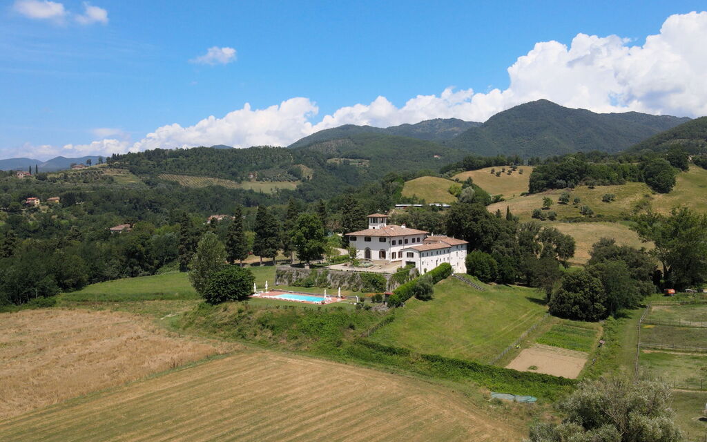 Villa Finesterre: Activities, Balcony / Terrace / Patio, Building Exterior, Garden, Hot Tub, Pool, Spring, Summer, Wellness