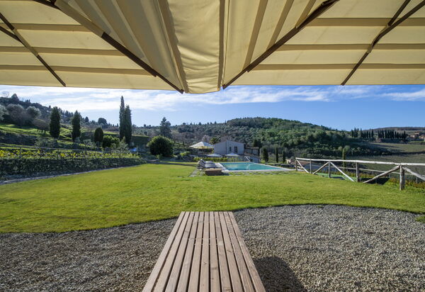 Villa Il Tino: Amenities, Building Exterior, Garden, Main Entrance, Other Room, Outdoor, Pool, Spring, Summer, Wellness