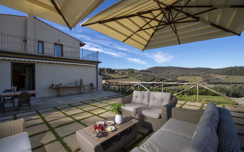 Villa Il Tino: Amenities, Building Exterior, Garden, Main Entrance, Other Room, Outdoor, Pool, Spring, Summer, Wellness