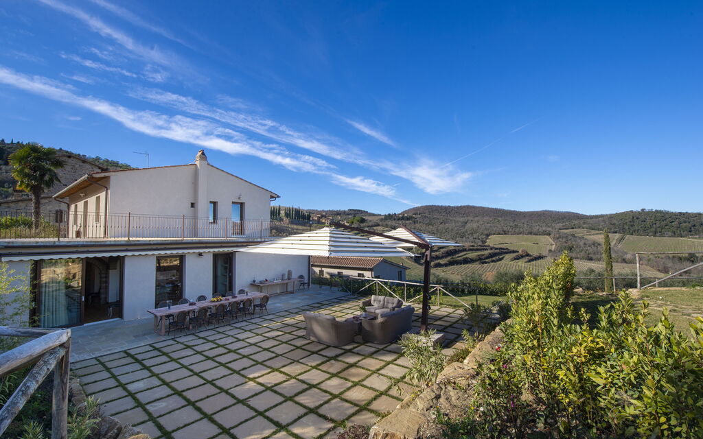 Villa Il Tino: Amenities, Building Exterior, Garden, Main Entrance, Other Room, Outdoor, Pool, Spring, Summer, Wellness