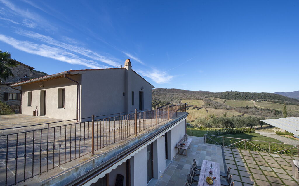 Villa Il Tino: Amenities, Building Exterior, Garden, Main Entrance, Other Room, Outdoor, Pool, Spring, Summer, Wellness