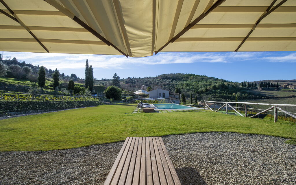 Villa Il Tino: Amenities, Building Exterior, Garden, Main Entrance, Other Room, Outdoor, Pool, Spring, Summer, Wellness