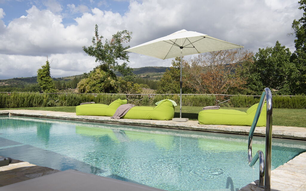 Villa Pianoro: Activities, Amenities, Balcony / Terrace / Patio, Building Exterior, Garden, Pool, Spring, Summer