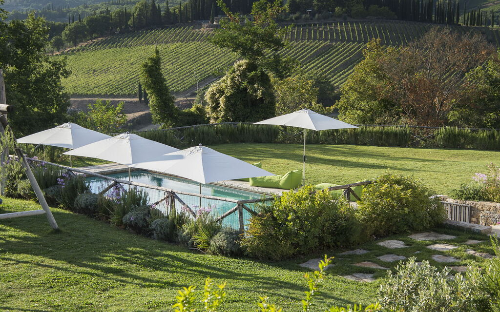 Villa Pianoro: Activities, Amenities, Balcony / Terrace / Patio, Building Exterior, Garden, Pool, Spring, Summer