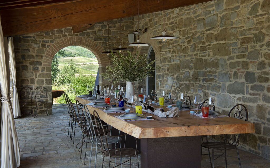 Villa Pianoro: Activities, Amenities, Balcony / Terrace / Patio, Building Exterior, Garden, Pool, Spring, Summer