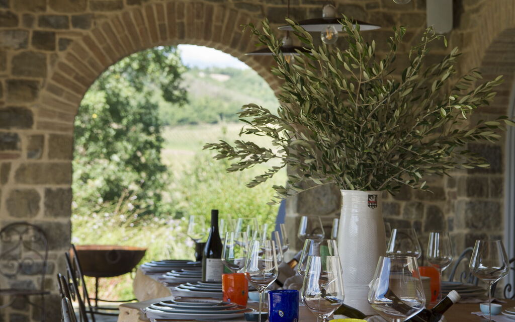 Villa Pianoro: Activities, Amenities, Balcony / Terrace / Patio, Building Exterior, Garden, Pool, Spring, Summer