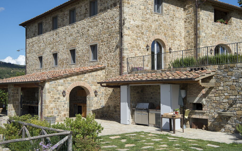 Villa Pianoro: Activities, Amenities, Balcony / Terrace / Patio, Building Exterior, Garden, Pool, Spring, Summer