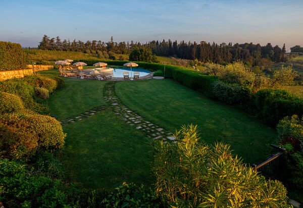 Villa Solina: Activities, Amenities, Balcony / Terrace / Patio, Building Exterior, Facilities, Garden, Pool, Spring, Summer