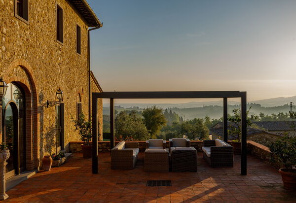 Villa Solina: Activities, Amenities, Balcony / Terrace / Patio, Building Exterior, Facilities, Garden, Pool, Spring, Summer