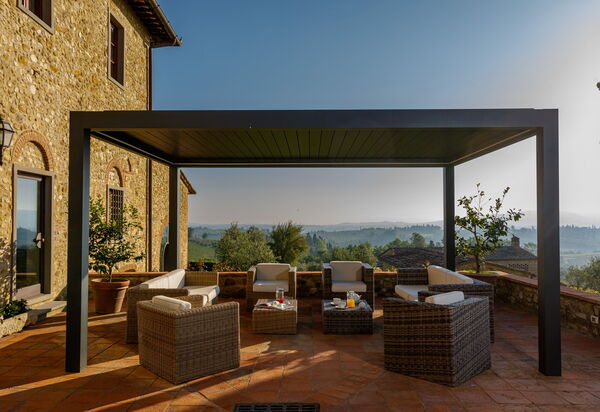 Villa Solina: Activities, Amenities, Balcony / Terrace / Patio, Building Exterior, Facilities, Garden, Pool, Spring, Summer