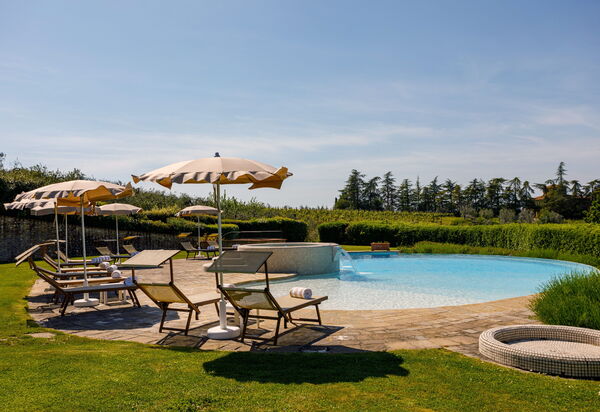 Villa Solina: Activities, Amenities, Balcony / Terrace / Patio, Building Exterior, Facilities, Garden, Pool, Spring, Summer