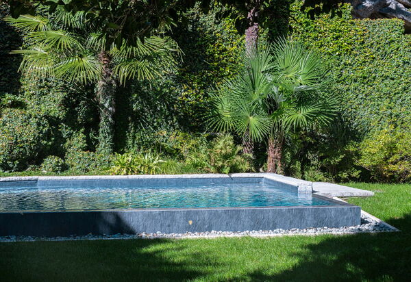 Villa Maestosa: Activities, Amenities, Building Exterior, Facilities, Garden, Hot Tub, Main Entrance, Planimetry, Pool, Spring, Summer