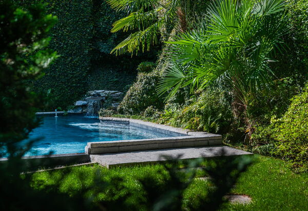 Villa Maestosa: Activities, Amenities, Building Exterior, Facilities, Garden, Hot Tub, Main Entrance, Planimetry, Pool, Spring, Summer
