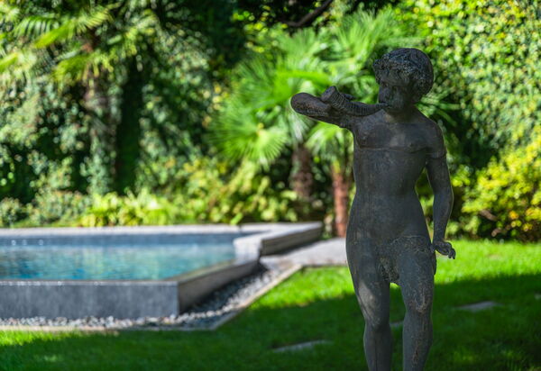 Villa Maestosa: Activities, Amenities, Building Exterior, Facilities, Garden, Hot Tub, Main Entrance, Planimetry, Pool, Spring, Summer