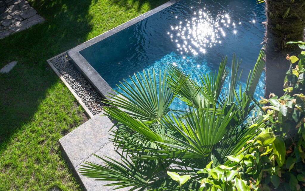 Villa Maestosa: Activities, Amenities, Building Exterior, Facilities, Garden, Hot Tub, Main Entrance, Planimetry, Pool, Spring, Summer