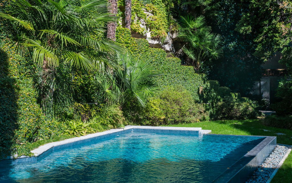 Villa Maestosa: Activities, Amenities, Building Exterior, Facilities, Garden, Hot Tub, Main Entrance, Planimetry, Pool, Spring, Summer