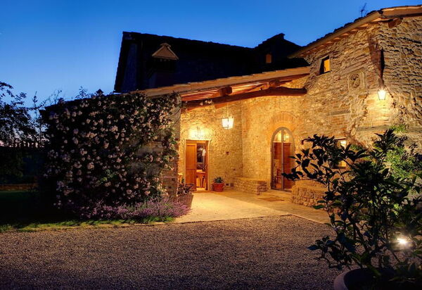 Villa Baronessa: Balcony / Terrace / Patio, Building Exterior, Garden, Pool, Spring, Summer