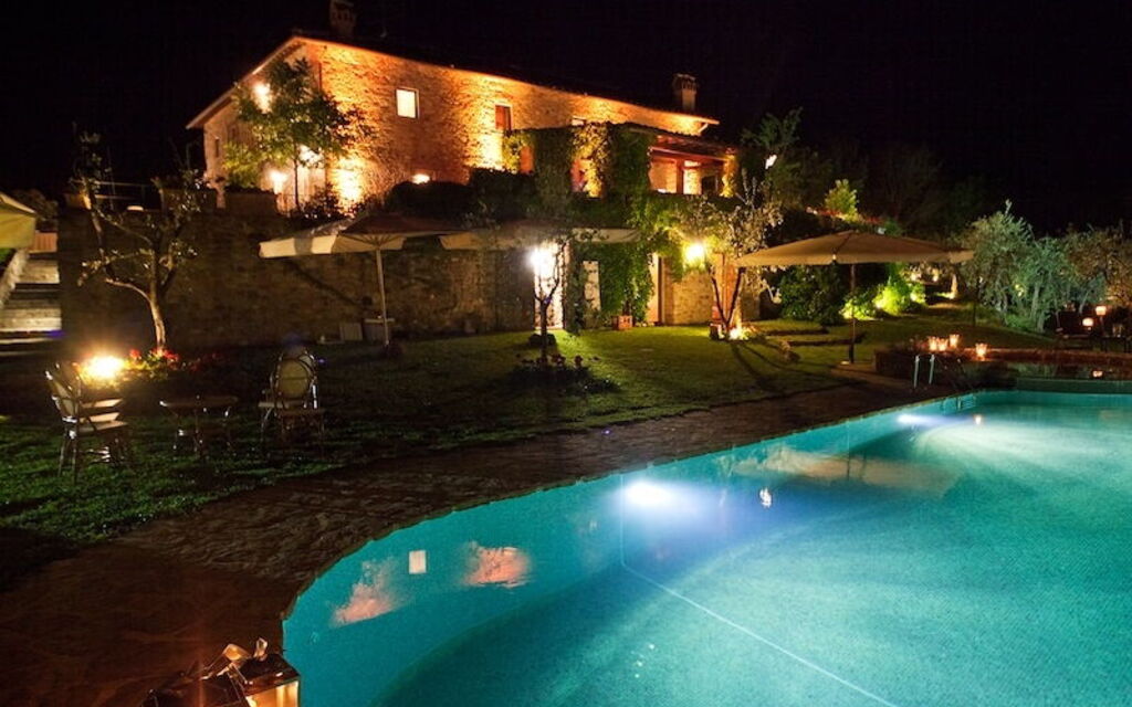 Villa Baronessa: Balcony / Terrace / Patio, Building Exterior, Garden, Pool, Spring, Summer