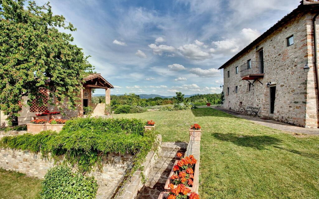 Villa Baronessa: Balcony / Terrace / Patio, Building Exterior, Garden, Pool, Spring, Summer