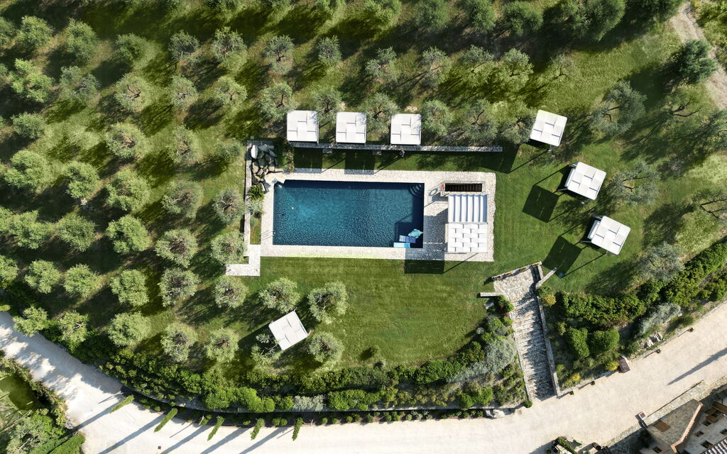 Villa Cellere: Activities, Balcony / Terrace / Patio, Building Exterior, Garden, Main Entrance, Pool, Scenic View, Spring, Summer