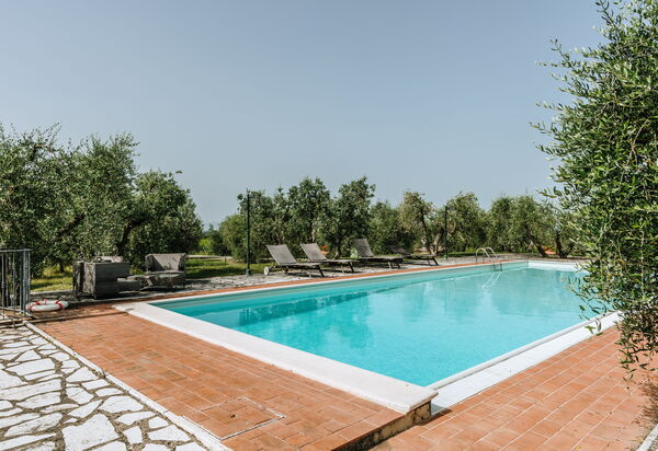 Villa Riello: Activities, Amenities, Balcony / Terrace / Patio, Building Exterior, Facilities, Garden, Kitchen, Main Entrance, Pool, Scenic View, Spring, Summer, Wellness