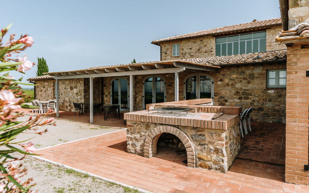 Villa Riello: Activities, Amenities, Balcony / Terrace / Patio, Building Exterior, Facilities, Garden, Kitchen, Main Entrance, Pool, Scenic View, Spring, Summer, Wellness