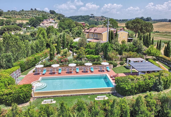 Villa San Gerbero 21: Building Exterior, Food, Hot Tub, Kitchen, Outdoor, Pool, Spring, Summer, Wellness