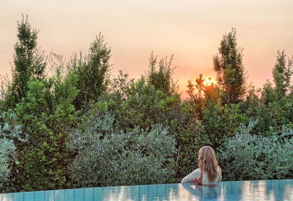 Villa San Gerbero 21: Building Exterior, Food, Hot Tub, Kitchen, Outdoor, Pool, Spring, Summer, Wellness