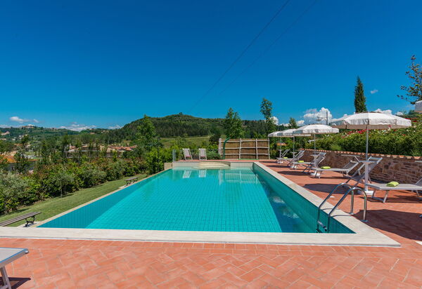 Villa San Gerbero 21: Building Exterior, Food, Hot Tub, Kitchen, Outdoor, Pool, Spring, Summer, Wellness